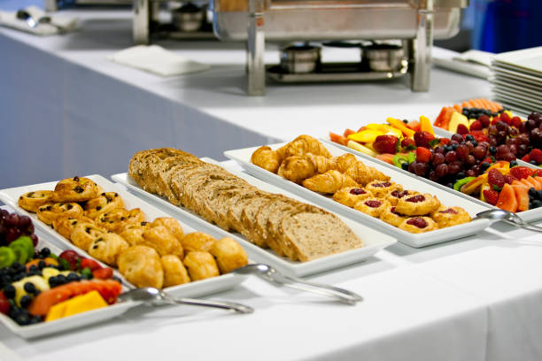 1,600+ Continental Breakfast Buffet Stock Photos, Pictures & Royalty-Free Images - iStock _ Hotel breakfast, Catering